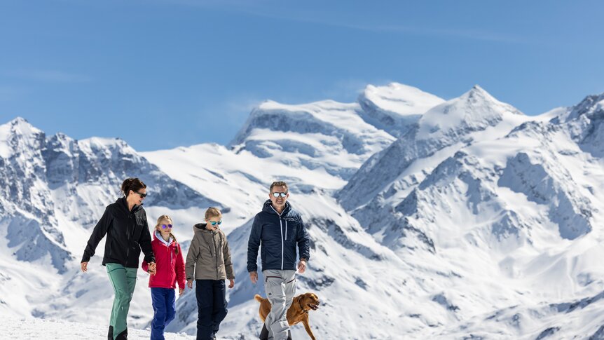 Winter hiking